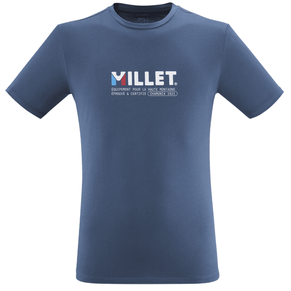 T-shirt a manches courtes Millet MILLET TS SS Men DARK DENIM NEW