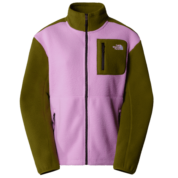 Sweat-shirt The North Face YUMIORI FULL ZIP Women DRAGONFRUIT/FOREST OLIVE/TNF BLACK