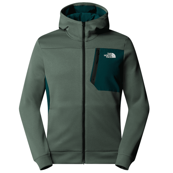 Sweat-shirt The North Face MA FZ FLEECE Men 58S DUCK GREEN/DEEP NORI