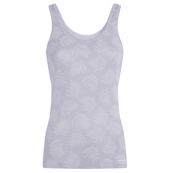 Débardeur Icebreaker Merino 150 Siren Tank Fresh Ferns AOP Women GREY QUARTZ/SNOW/AOP