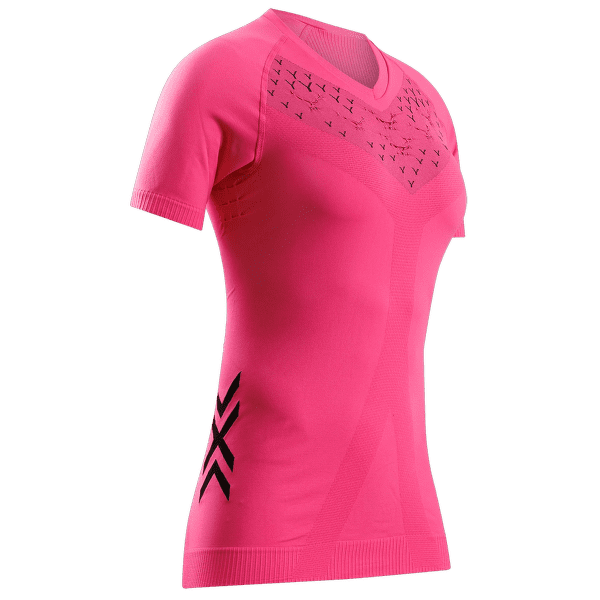 T-shirt a manches courtes X-Bionic TWYCE RUN SHIRT SS Women NEO PINK/X BLACK