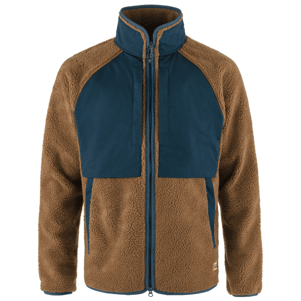 Veste Fjällräven Vardag Pile Jacket Men Chestnut-Navy