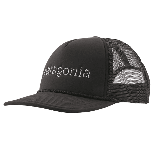 Casquette de baseball Patagonia Broadcaster Hat Strata Text: Black