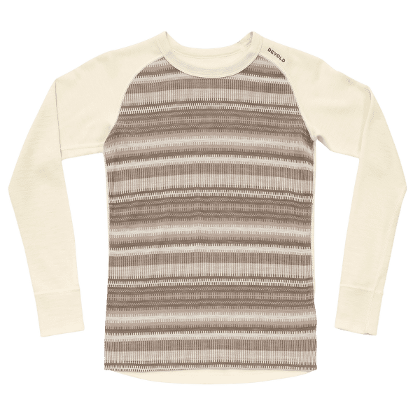 T-shirt a manches longues Devold Signature Merino 230 Shirt Women 010A RAW WHITE