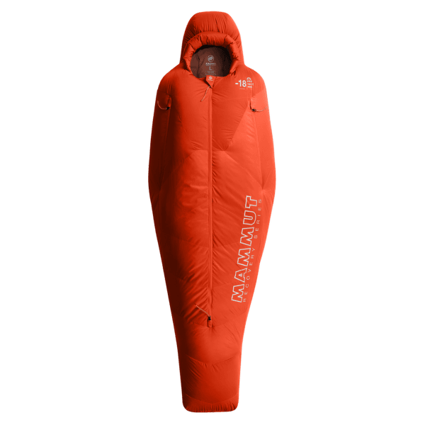 Sac de couchage Mammut Protect Down Bag -18°C safety orange 2196