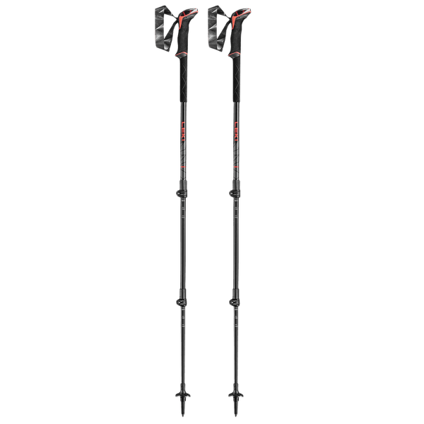 Trou Leki Makalu bright red-black-dark anthracite