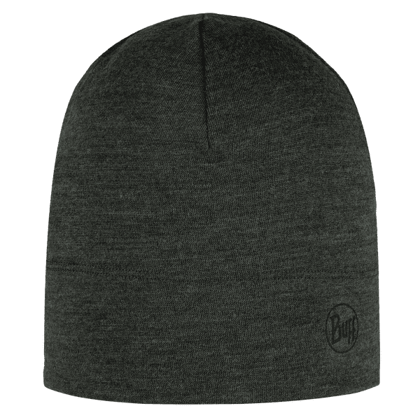 Casquettes Buff Midweight Merino Wool Hat Forest Night Melange (118006) SOLID BARK