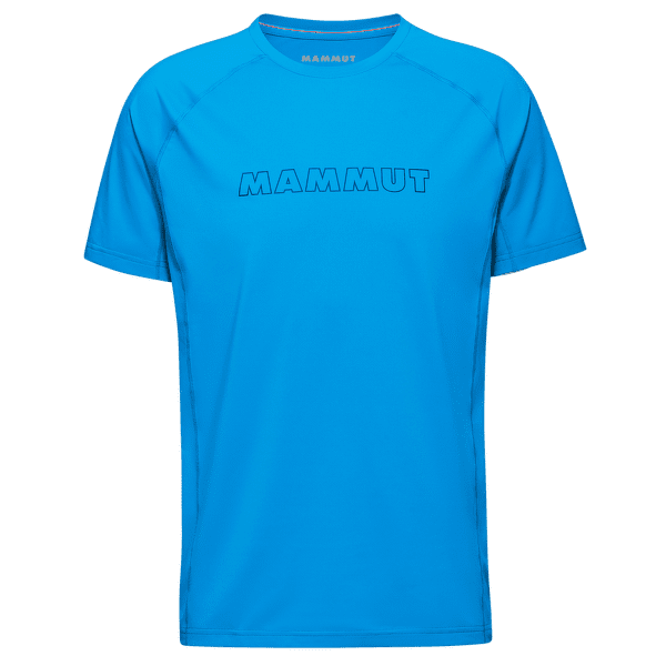 T-shirt a manches courtes Mammut Selun FL T-Shirt Men Logo glacier blue