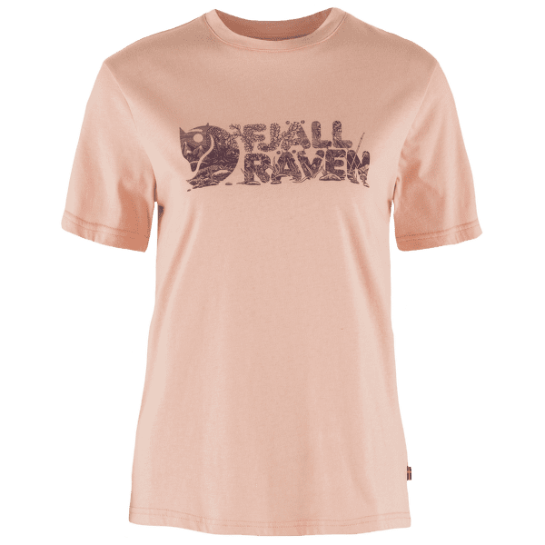 T-shirt a manches courtes Fjällräven Lush Logo T-Shirt Women Chalk Rose