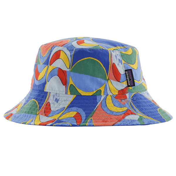 Chapeau Patagonia Baby Sun Bucket Hat Swallowtail Geo: Eddy Blue