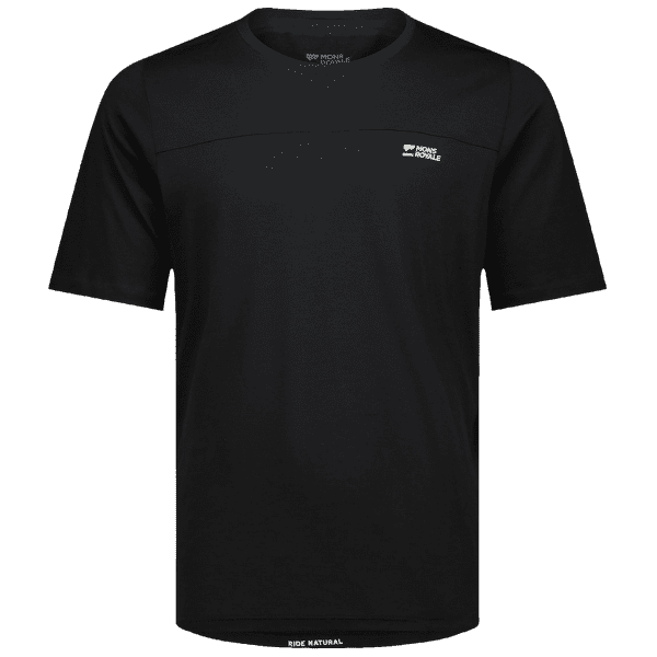 T-shirt a manches courtes Mons Royale Diversion Merino Bike Jersey Short Sleeve Black