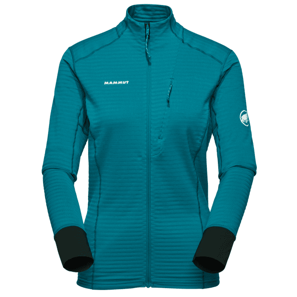 Sweat-shirt Mammut Taiss Light ML Jacket Women 40322 deep teal-black