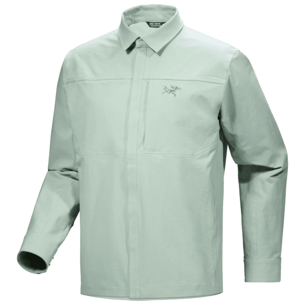 Chemises a manches longues Arcteryx Cronin Cotton Overshirt Men Stone Green