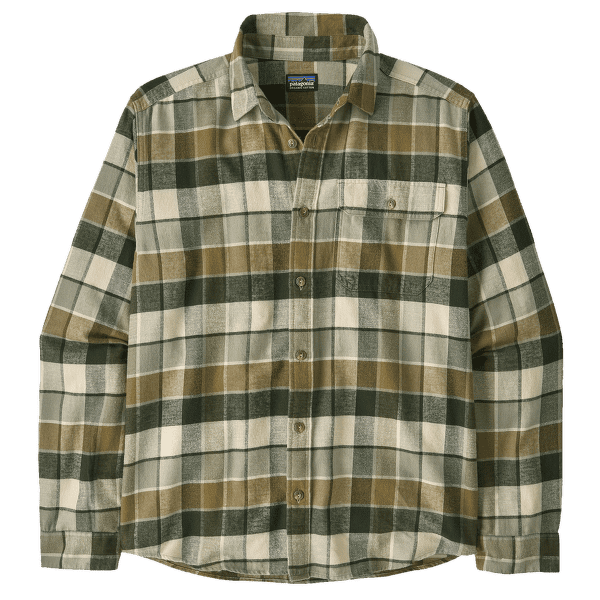 Chemises a manches longues Patagonia Long-Sleeved Cotton in Conversion Lightweight Men Rocky: Old Growth Green