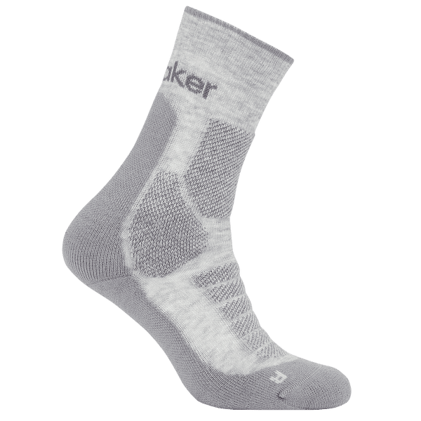 Chaussettes Icebreaker Merino Hike+ Heavy Crew Men BLIZZARD HTHR/ALLOY