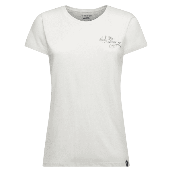 T-shirt a manches courtes La Sportiva CLIMB FLOWER T-SHIRT Women Chalk