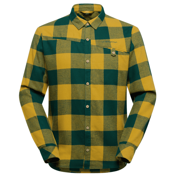Chemises a manches longues La Sportiva RAMBLER FLANNEL SHIRT MEN Jungle
