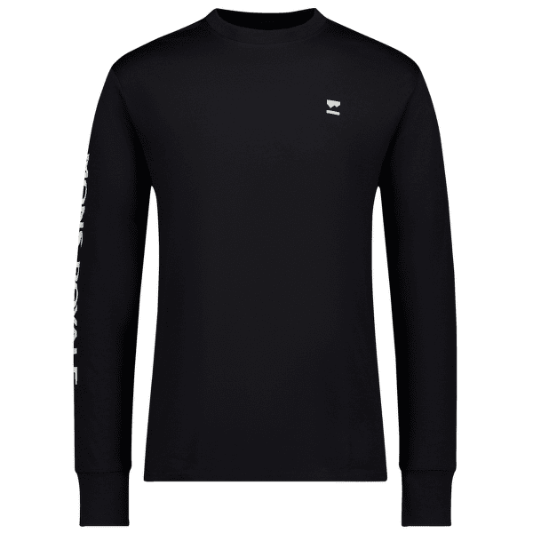 T-shirt a manches longues Mons Royale Yotei Classic Long Sleeve Men Black