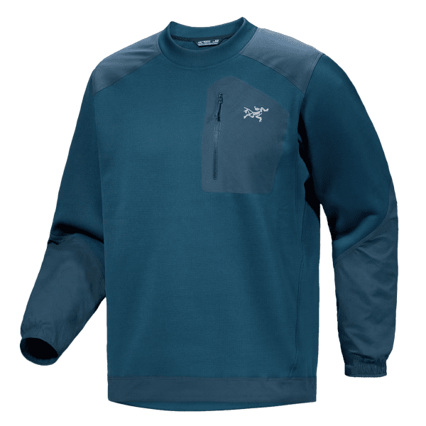 Sweat-shirt Arcteryx Konseal Crew Men Lt Nightscape / Night