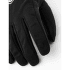 Gants Hestra Merino Windwool Liner - 5 finger Svart