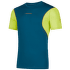 T-shirt a manches courtes La Sportiva RESOLUTE T-SHIRT Men Storm Blue/Lime Punch
