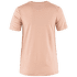 T-shirt a manches courtes Fjällräven Abisko Wool Fox SS Women Chalk Rose-Port