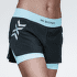 Shorts X-Bionic TWYCE RACE 2in1 SHORTS Women X BLACK/X BLACK