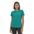 T-shirt a manches courtes Patagonia Cap Cool Merino Graphic Shirt Women Strata Stripe: Cascade Green