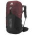 UBIC 25 E-BLACK/DARK RED