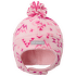 Youth Frosty Trail™ II Earflap Beanie Satin Pink Peaked 608
