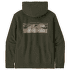 Sweat-shirt Patagonia Boardshort Logo Uprisal Hoody Men Basin Green