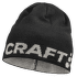 Adv Nordic Training Merino Logo Hat BLACK-GHOST