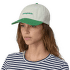 Casquettes Patagonia Fitz Roy Icon Trad Cap Text Logo: Dried Vanilla