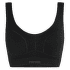 Merino Queens Clasp Bra Women BLACK