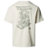 T-shirt a manches courtes The North Face CONNECT RELAXED SS TEE-GRAPHIC Men WHITE DUNE