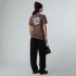 T-shirt a manches courtes The North Face BOX NSE EDGE OF LIGHT INFILL RELAXED S Women ES9 TAWNY QUARTZ/TNF BLACK EDGE OF LIGHT PRINT