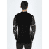 T-shirt a manches longues Aclima Lars Monsen Femunden crewneck Men Jet Black/Marengo/Femunden Dark