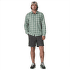 Chemises a manches longues Patagonia Long-Sleeved Cotton in Conversion Lightweight Men Rocky: Old Growth Green