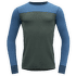 T-shirt a manches longues Devold Kvitegga Shirt Men 427C WOODS/BLUE