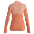 Sweat-shirt Icebreaker Merino 200 Realfleece™ Descender LS Half Zip Women GLOW/TANG/CB