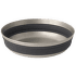 Detour Stainless Steel Collapsible Bowl - L Beluga Black
