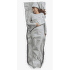 Insert de sac de couchage Sea to Summit Silk Blend Sleeping Bag Liner - Rectangular w/ Pillow Sleeve Moonstruck Grey