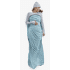 Insert de sac de couchage Sea to Summit Comfort Blend Sleeping Bag Liner - Rectangular Aqua Sea Blue