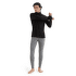 T-shirt a manches longues Icebreaker Merino 200 Oasis LS Half Zip Men Midnight Navy