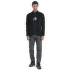 Sweat-shirt Icebreaker Merino 560 Realfleece™ Elemental LS Zip Men Black