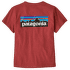 T-shirt a manches courtes Patagonia P-6 Logo Responsibili-Tee Women Potters Red