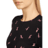 T-shirt a manches longues Icebreaker Merino 200 Oasis LS Crewe Ski Day Women TOPAZ/HYDRO/AOP