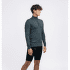 T-shirt a manches longues Aclima WarmWool Mock Neck Shirt Men Green Gables
