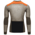 T-shirt a manches longues Aclima WoolNet Hiking Crew Neck shirt Men Jet Black/Tarmac/Gold Flame