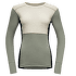 Lauparen Merino 190 Shirt Women 010B RAW WHITE/FOG/INK